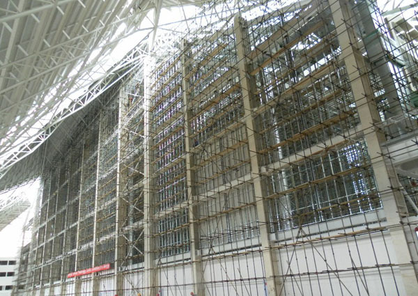 北京金元建材攜手中國十九冶集團打造云南曲靖晶龍防火墻項目